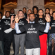 Ava DuVernay (in red) and the cast of Selma
Variety via Twitter